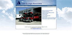 Desktop Screenshot of coldstorageassoc.com